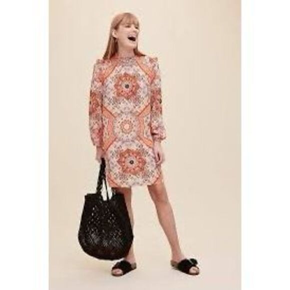 Kachel X Anthropologie Melody Tunic Dress NWT Sz 6 - Picture 1 of 11